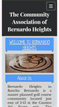 Mobile Screenshot of bernardoheights.org